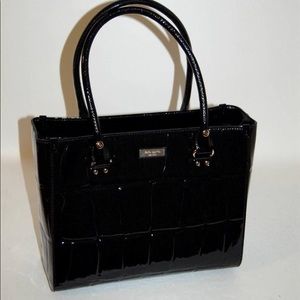 Kate Spade Croc Knightsbridge Leather Tote